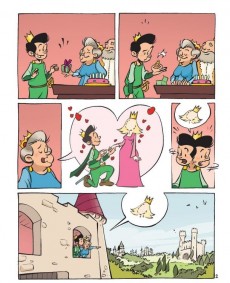 Extrait de La princesse au petit pois