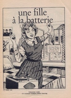 Extrait de Primevère (2e série - Arédit) -122- Une fille à la batterie