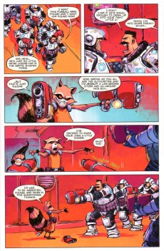 Extrait de Rocket Raccoon (2014) -1VC2- A Chasing Tale Part 1