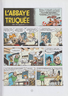 Extrait de Spirou et Fantasio -22a2002- l'abbaye truquée