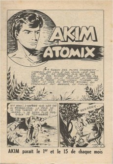 Extrait de Akim (1re série - Aventures et Voyages) -114- Atomix