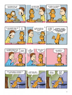 Extrait de Garfield (Dargaud) -61- Garfield perd la boule