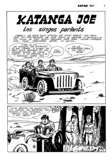 Extrait de Safari (Aventures et Voyages) -107- Les singes parlants