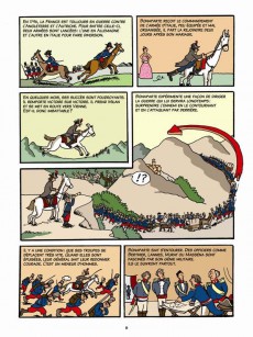 Extrait de L'histoire de France en BD (Joly/Heitz) -1048hBD2016- Napoléon... et l'Empire !