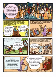 Extrait de L'histoire de France en BD (Joly/Heitz) -6- Saint Louis... ...et le Moyen Age !