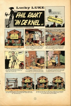 Extrait de Lucky Luke (en néerlandais) -8- Lucky luke en phil ijzerdraad