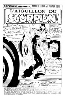 Extrait de Capitaine America (Éditions Héritage) -8- L'aiguillon du Scorpion!