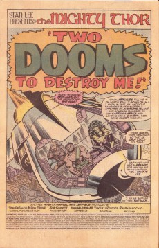 Extrait de Thor Vol.1 (1966) -410- Two Dooms to Destroy Me!