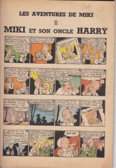 Extrait de Miki (Les aventures de) -2- Miki et oncle Harry