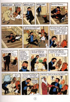 Extrait de Tintin (The Adventures of) -19c1990- The Red Sea Sharks