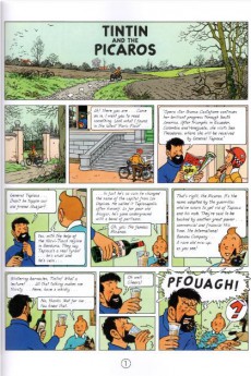 Extrait de Tintin (The Adventures of) -23c- Tintin and the Picaros