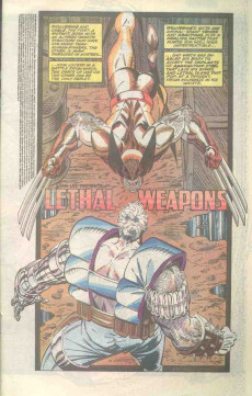 Extrait de The new Mutants (1983) -94- Lethal Weapons