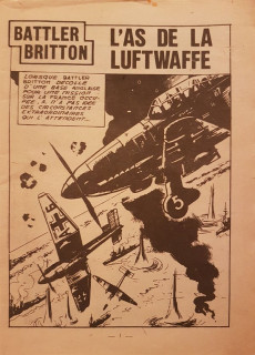 Extrait de Battler Britton (Impéria) -206- L'as de la Luftwaffe
