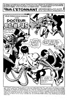 Extrait de L'Étonnant Spider-Man (Éditions Héritage) -61- Bras dessus bras dessous avec Dr Octopus
