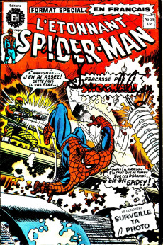 Extrait de L'Étonnant Spider-Man (Éditions Héritage) -54- Menacé par Shocker !