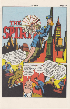 Extrait de Millennium edition (DC comics - 2000) - The Spirit