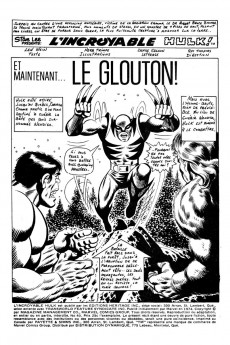Extrait de L'incroyable Hulk (Éditions Héritage) -40- Et maintenant... le Glouton!