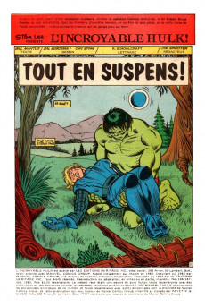 Extrait de L'incroyable Hulk (Éditions Héritage) -146147- Tout en suspens!