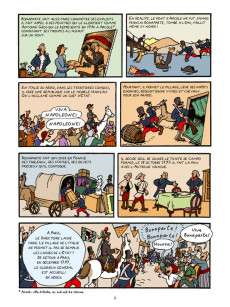 Extrait de L'histoire de France en BD (Joly/Heitz) -10a18- Napoléon et l'empire