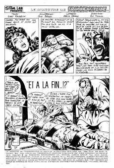 Extrait de Le monstre de Frankenstein (Éditions Héritage) -11- Carnage au château Frankenstein!