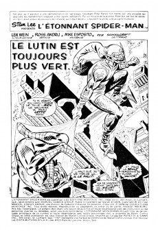Extrait de L'Étonnant Spider-Man (Éditions Héritage) -8182- Le lutin est toujours plus vert...!