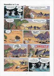 Extrait de Les dinosaures en bande dessinée -5- Tome 5
