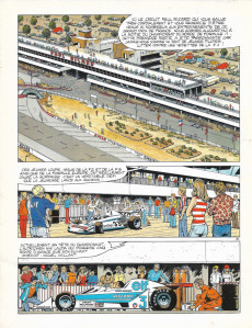 Extrait de Michel Vaillant -05PUBa78- Défi au Paul Ricard