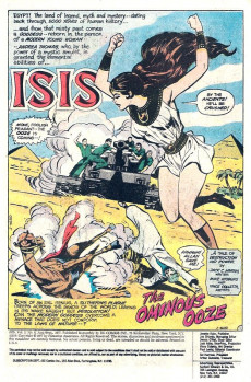 Extrait de The mighty Isis (DC comics - 1976) -6- The Ominous Ooze