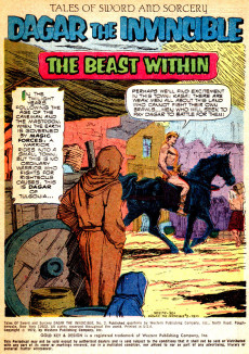 Extrait de Dagar the Invincible (Gold Key - 1972) -2- The Beast Within