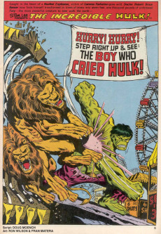 Extrait de The hulk (1978) -11- Issue # 11