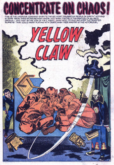 Extrait de Yellow Claw (Atlas Comics - 1954) -2- The Trap