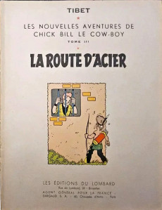 Extrait de Chick Bill (collection du Lombard) -3- La route d'acier