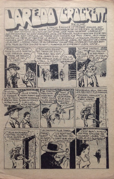 Extrait de West Romance (S.E.R) -4- Laredo Crockett Jugement à San Antonio