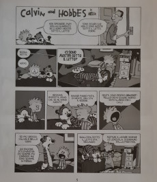 Extrait de Calvin and Hobbes (en italien) -1- C'è Qualcosa che Sbava Sotto il Letto
