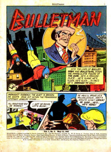 Extrait de Bulletman (Fawcett - 1941) -5- The Riddle of Dr. Riddle