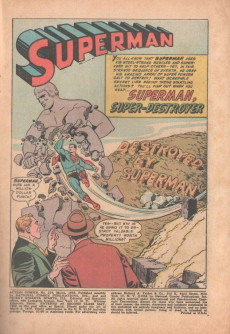 Extrait de Action Comics (1938) -214- Superman, super destroyer