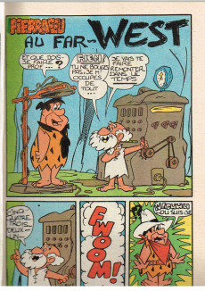 Extrait de Pierrafeu et leurs amis de la télé (Hanna-Barbera présente les) (Euredif) -4- Au Far-West