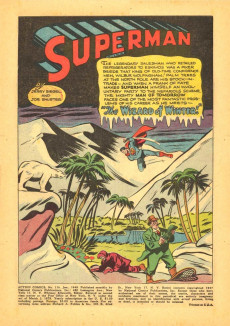 Extrait de Action Comics (1938) -116- The Wizard of Winter