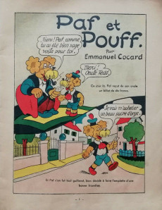 Extrait de Paf et Pouff ou la Poupée Volée