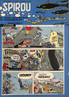 Extrait de (Recueil) Spirou (Album du journal) -63- Spirou album du journal