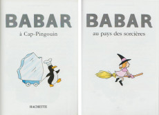 Extrait de Babar (Mes premières histoires de) -3- Babar à Cap-Pingouins - Babar au pays des sorcières