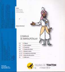 Extrait de Figuras de Tintin (A Coleção Oficial) -25- O marajá de Rawhajpotalah