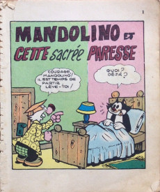 Extrait de Mandolino (poche) -2- Mandolino et cette sacrée paresse