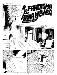 Extrait de Dylan Dog (en italien) -4a- Il fantasma di Anna Never