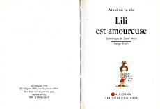 Extrait de Ainsi va la vie (Bloch) -7a1995- Lili est amoureuse