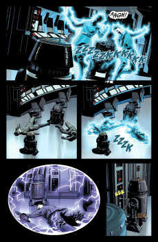 Extrait de Star Wars - Dark Droids -1- Le fléau des droïdes