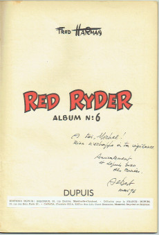 Extrait de Red Ryder -6'- Album N°6