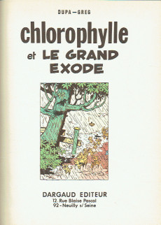Extrait de Chlorophylle -10'- Chlorophylle et le grand exode