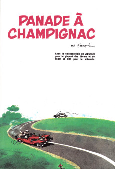 Extrait de Spirou et Fantasio -19a1982- Panade à Champignac