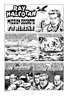 Extrait de Ray Halcotan (Artima) -55- Mission secrète en Alaska